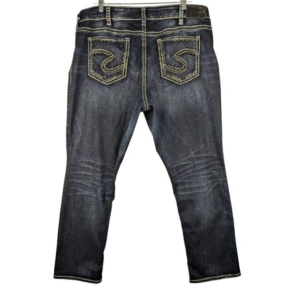 Silver Jeans Suki Mid Slim Bootcut Womens Sz 20/30 Super Stretch Fluid Denim Y2K - Picture 1 of 13